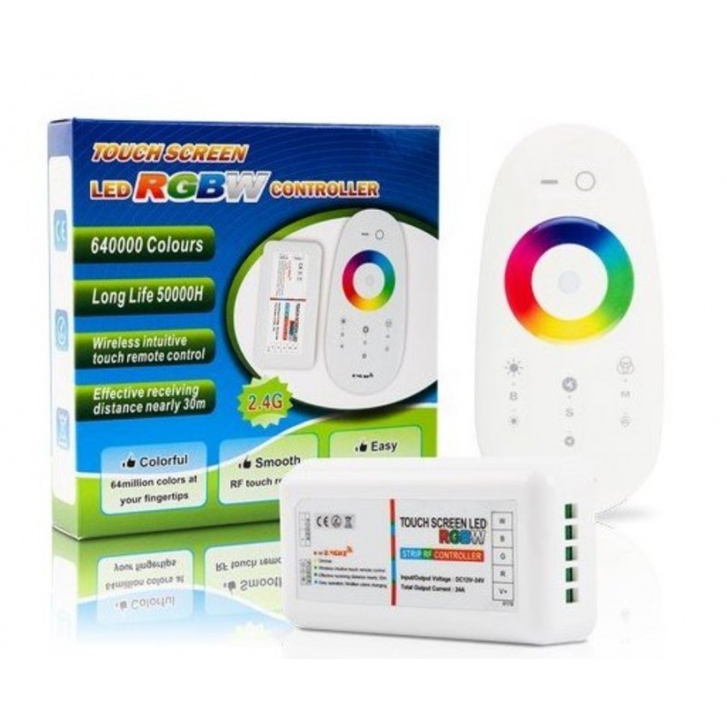 Zestaw Pilot + Kontroler LED RGBW 10A MiLight FUT027