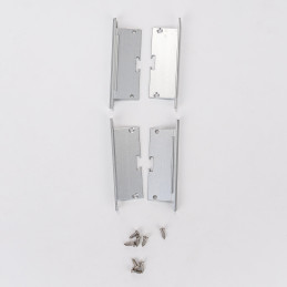 Profil aluminiowy anodowany wpuszczany 20x50mm V-TAC 2mb klosz mleczny VT-8207
