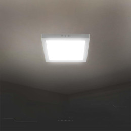 Panel LED V-TAC natynkowy premium downlight 24W kwadrat 300x300 VT-60024 4000K 2640lm